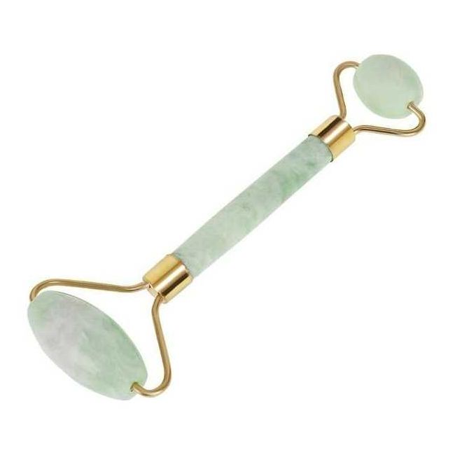 Set rola jad si Gua Sha pentru masaj facial Iso Trade MY367 BBJMY367_Verde