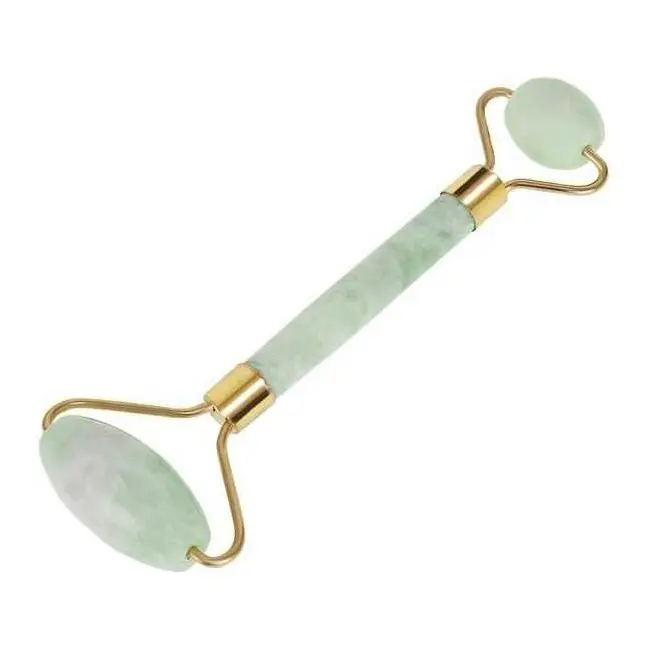 Set rola jad si Gua Sha pentru masaj facial Iso Trade MY367 BBJMY367_Verde