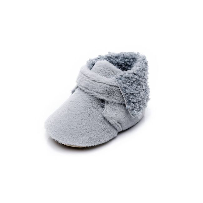 Botosei imblaniti gri pentru bebelusi (marime disponibila: 9-12 luni (marimea 20 incaltaminte)) lihz00303-4-p30.9-12 luni (marimea 20 incaltaminte)