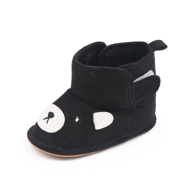 Cizmulite pentru bebelusi - Black teddy MBM22-4-1-c6