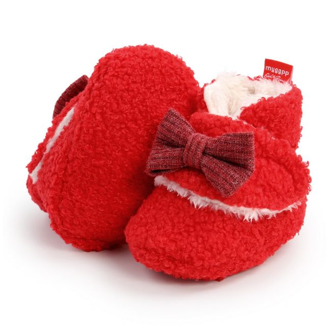 Cizmulite rosii cu fundita MBM2016-4-c5