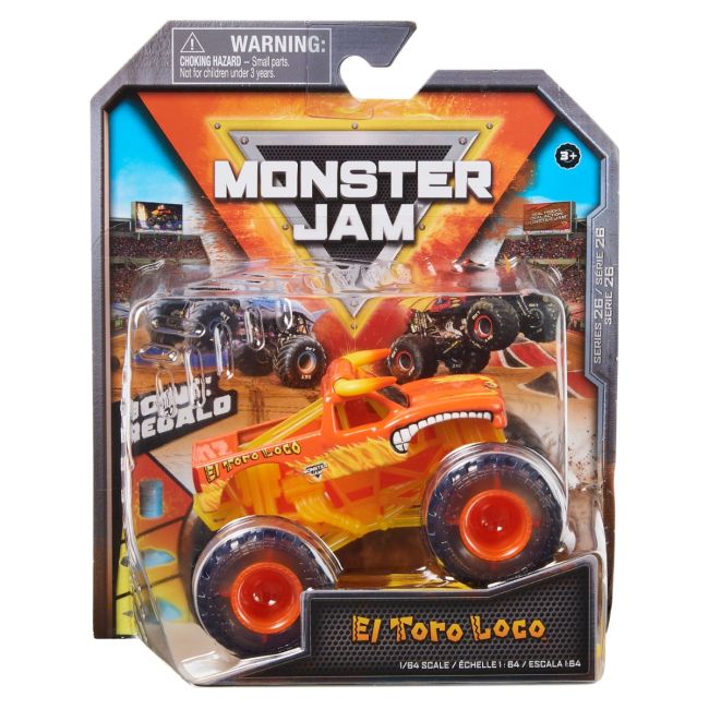 MONSTER JAM MASINUTA METALICA EL TORO LOCO SCARA 1 LA 64 VIV6044941_20136958