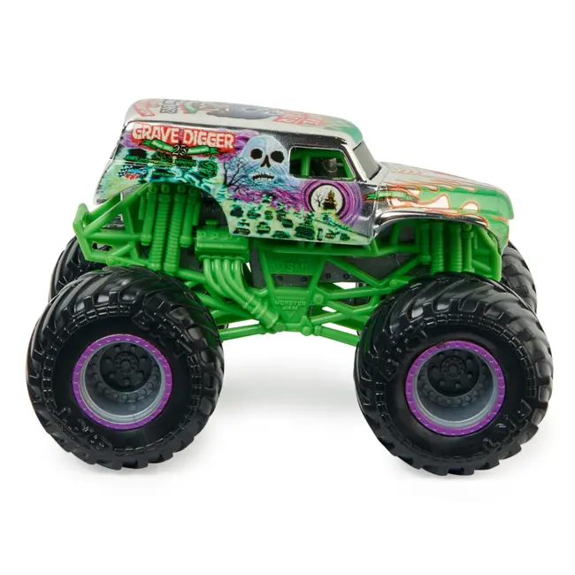 MONSTER JAM MASINUTA METALICA GRAVE DIGGER SCARA 1 LA 64 VIV6044941_20136959