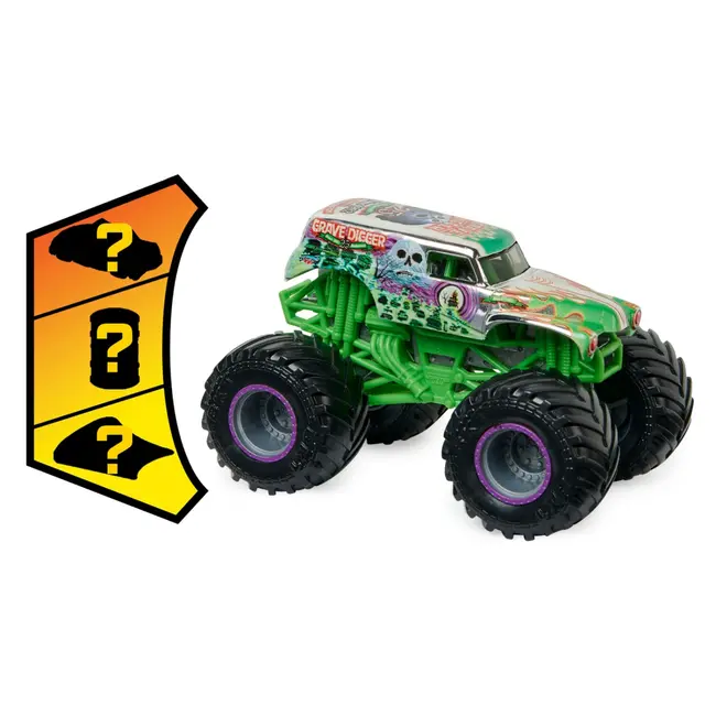 MONSTER JAM MASINUTA METALICA GRAVE DIGGER SCARA 1 LA 64 VIV6044941_20136959