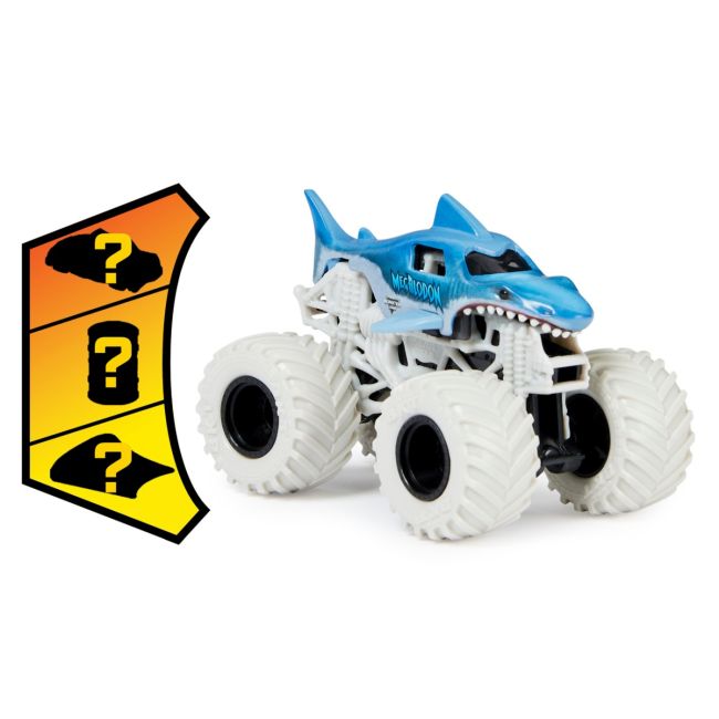 MONSTER JAM MASINUTA METALICA MEGALODON SCARA 1 LA 64 VIV6044941_20136963
