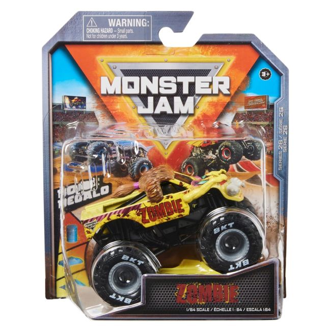 MONSTER JAM MASINUTA METALICA ZOMBIE SCARA 1 LA 64 VIV6044941_20136961