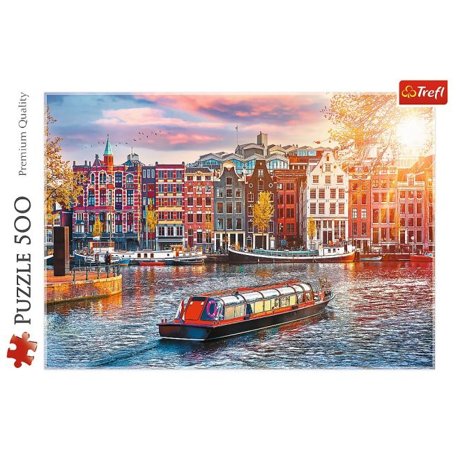 PUZZLE TREFL 500 AMSTERDAM VIV37428