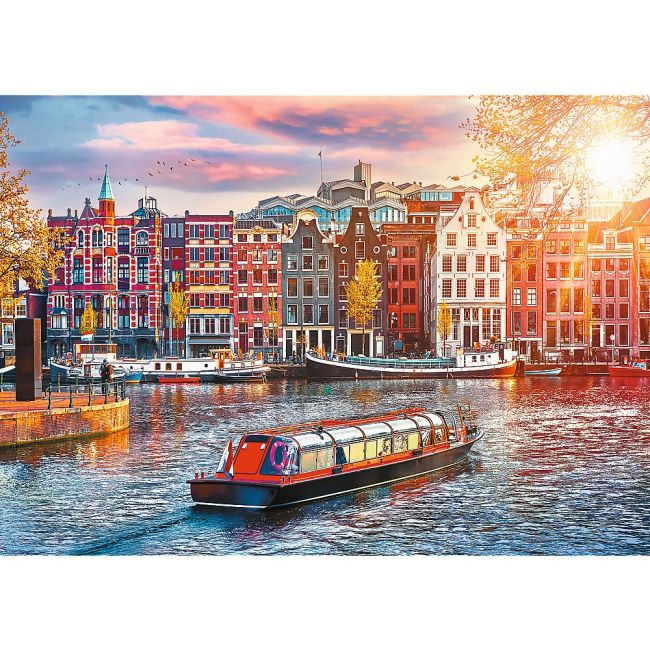 PUZZLE TREFL 500 AMSTERDAM VIV37428
