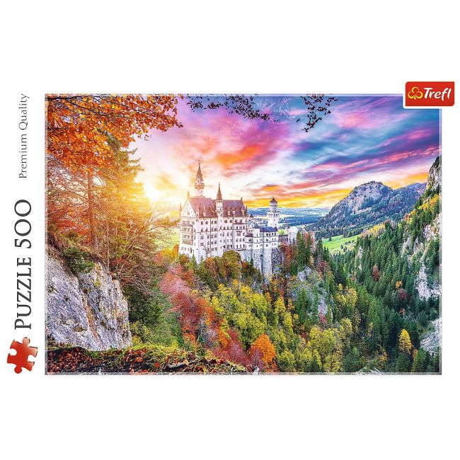 PUZZLE TREFL 500 CASTEUL NEUSCHWANSTEIN VIV37427