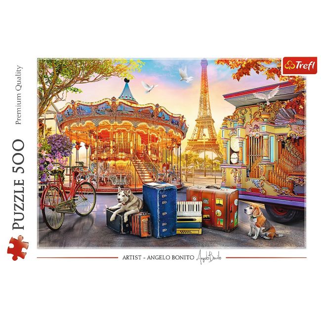 PUZZLE TREFL 500 SARBATOARE IN PARIS VIV37426