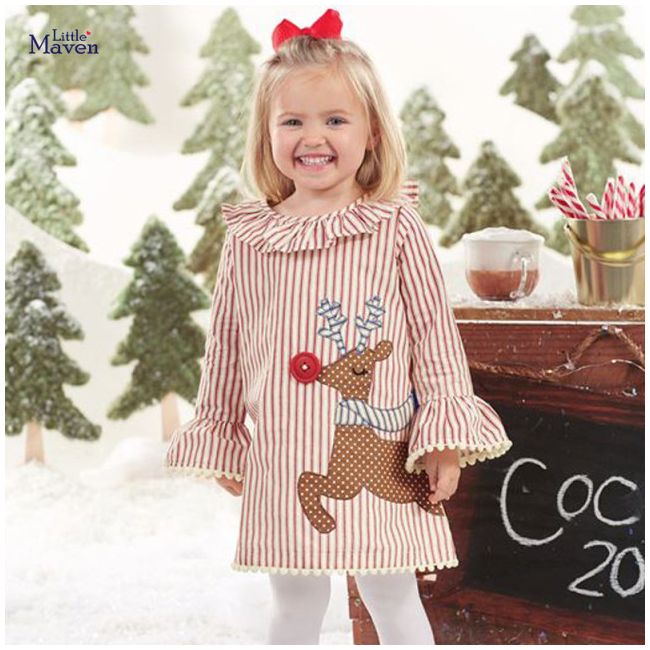 Rochita pentru fetite - reindeer (marime disponibila: 7 ani) mdmer51-de2.7 ani