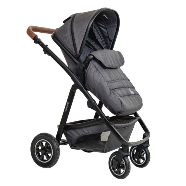 Babygo - carucior 3 in 1 simplex, grey melange bbbbgo-6701