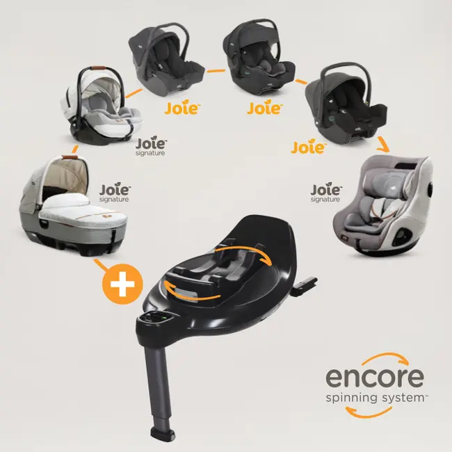 Joie - baza i-size i-base encore pentru calmi, i-level&trade; recline, i-harbour&trade;, i-juva&trade;, i-gemm&trade; si i-snug&trade;  bbbd2104aablk000