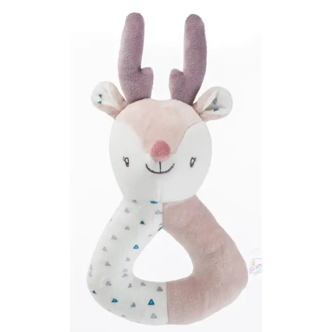 Petite&Mars - Jucarie din plus zornaitoare, 0 luni+, Caprioara Suzie BYN587550