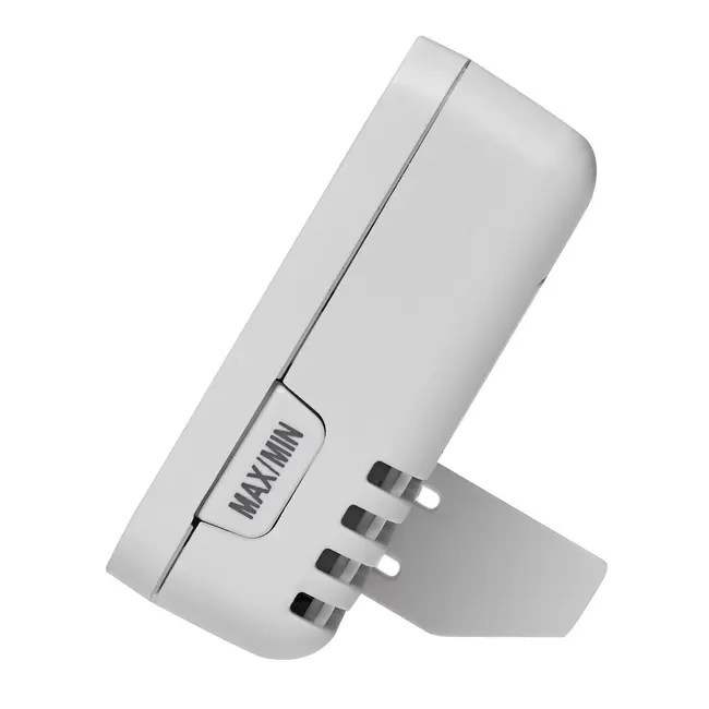 Termometru digital de camera, cu suport magnetic, alb, TFA 30.1065.02