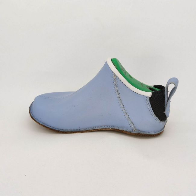 Pantofiori model Cadet BabyFox de exterior din piele naturala culoarea Blu Arctic - FOXCDT860
