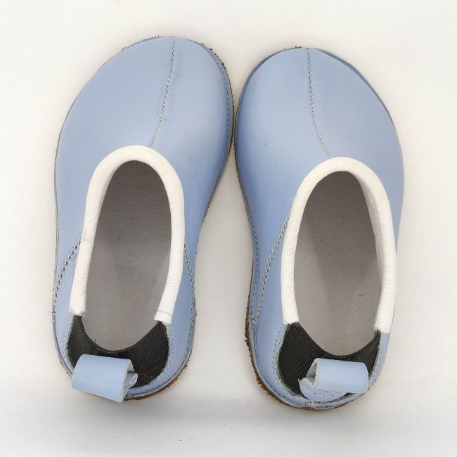 Pantofiori model Cadet BabyFox de exterior din piele naturala culoarea Blu Arctic - FOXCDT860