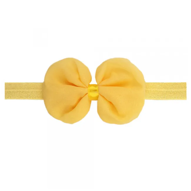 Bentita cu fundita (culoare: galben, marime disponibila: 0-12 luni) mda-10-div.0-12 luni-galben