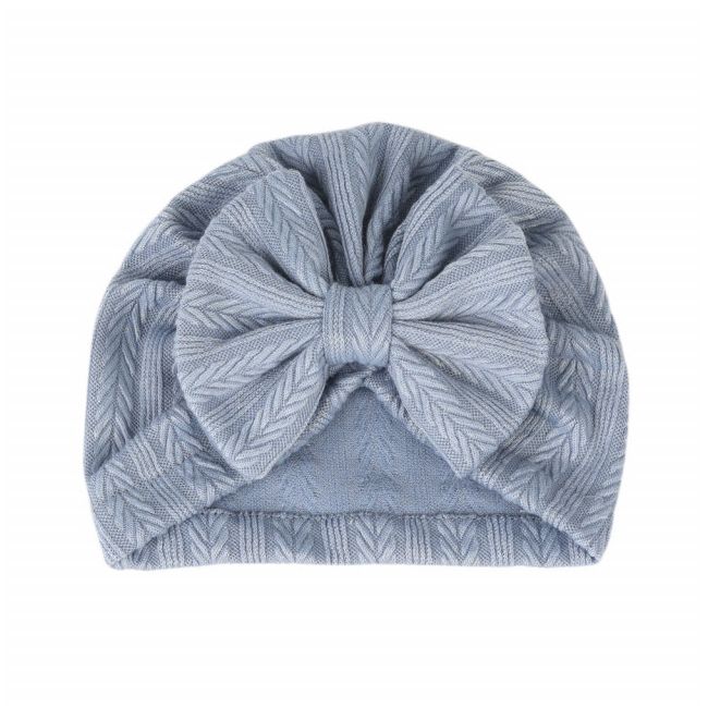 Caciulita tip turban cu model din tesatura (marime disponibila: 6-9 luni (marimea 19 incaltaminte), culoare: maro) mdmz071-ct11.6-9 luni (marimea 19 incaltaminte)-maro