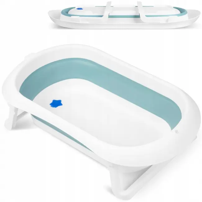 Cadita de baie cu dop de scurgere ricokids rk-281 - albastru edeedi728101