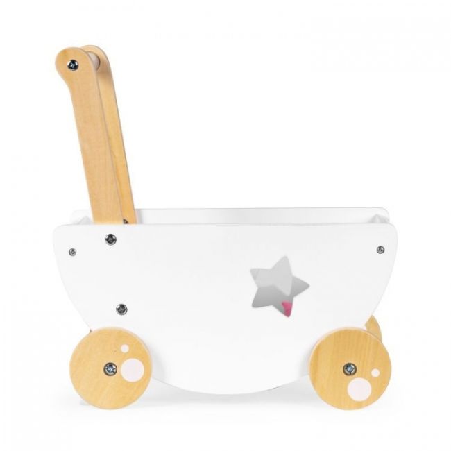 Carucior pentru papusi din lemn ecotoys 2150n edeedi2150n