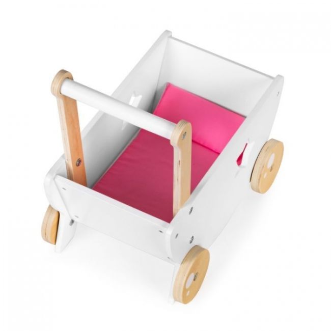 Carucior pentru papusi din lemn ecotoys 2150n edeedi2150n