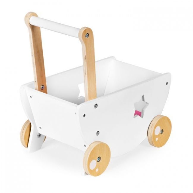 Carucior pentru papusi din lemn ecotoys 2150n edeedi2150n