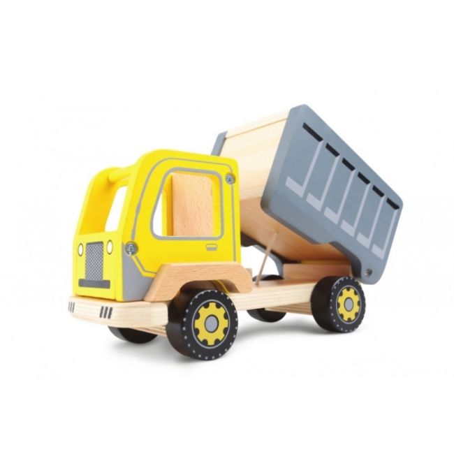 Masinuta tip basculanta din lemn pentru copii ecotoys 2455 edeedi2455