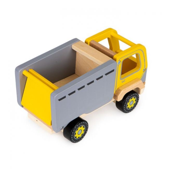 Masinuta tip basculanta din lemn pentru copii ecotoys 2455 edeedi2455