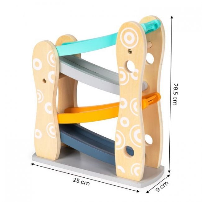 Rampa din lemn pentru masinute ecotoys 2526 edeedi2526
