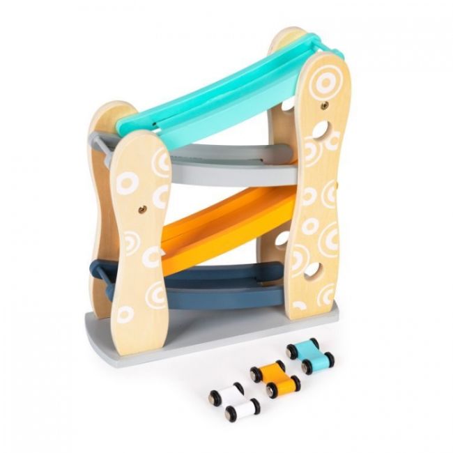 Rampa din lemn pentru masinute ecotoys 2526 edeedi2526