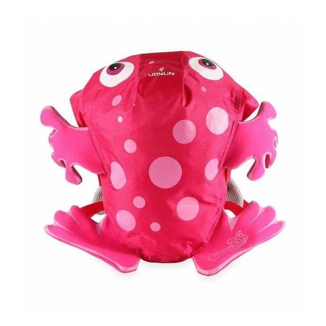 Rucsac impermeabil broscuta roz littlelife tnal12041
