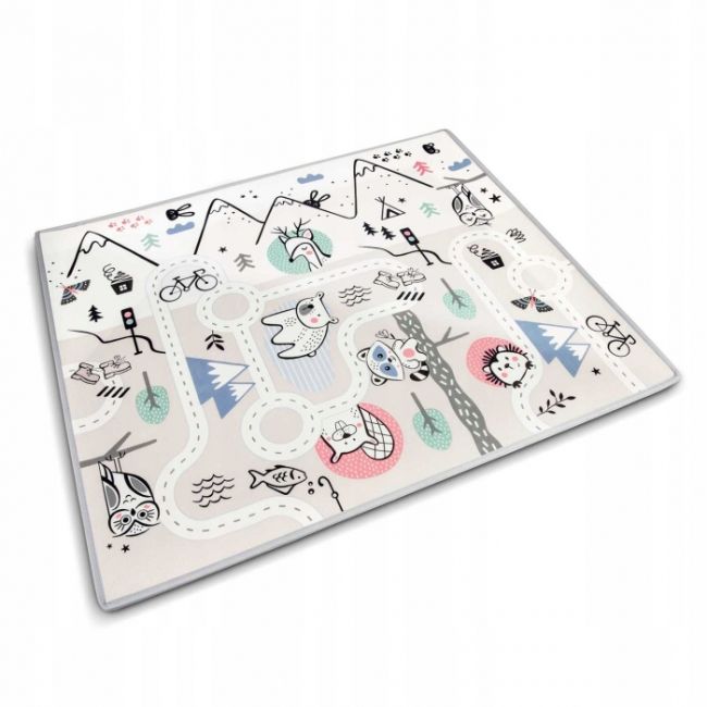 Salteluta de joaca 180 x 150 x 1.5 cm nukido nk-342 - bej edeedi734201