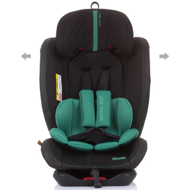 Scaun auto chipolino techno 0-36 kg aloe cu sistem isofix hubstkth02304al