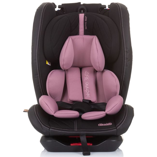 Scaun auto chipolino techno 0-36 kg rose water cu sistem isofix hubstkth02305rw
