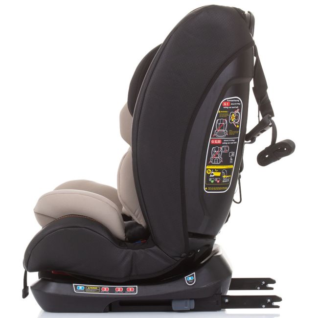 Scaun auto chipolino techno 0-36 kg sand cu sistem isofix hubstkth02303sa