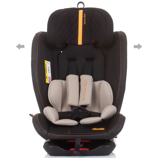 Scaun auto chipolino techno 0-36 kg sand cu sistem isofix hubstkth02303sa