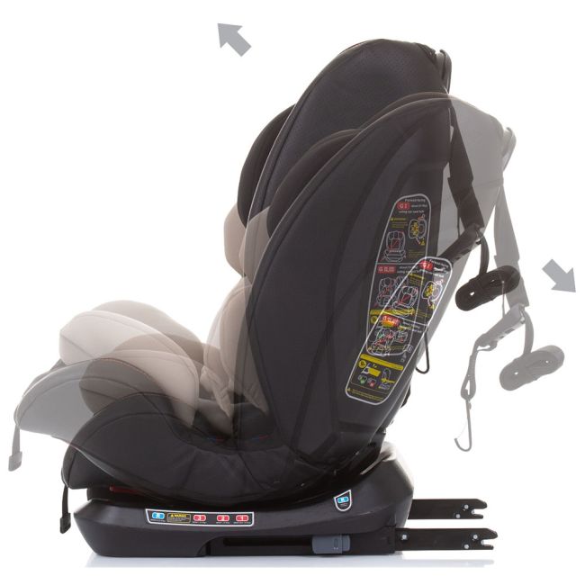 Scaun auto chipolino techno 0-36 kg sand cu sistem isofix hubstkth02303sa