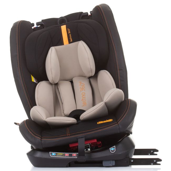 Scaun auto chipolino techno 0-36 kg sand cu sistem isofix hubstkth02303sa