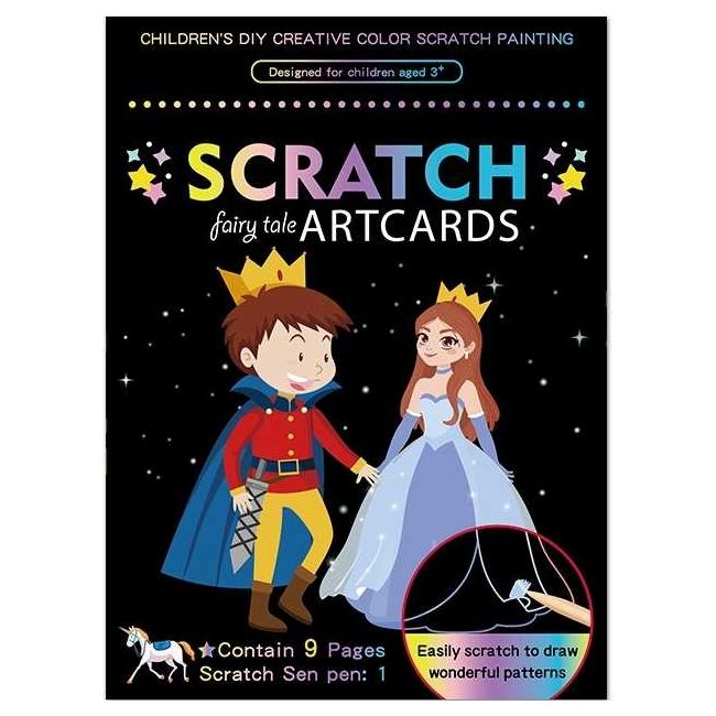 Set 9 planse razuibile Scratch ArtCards Bambinice BN047 BBJBN047_Povesti