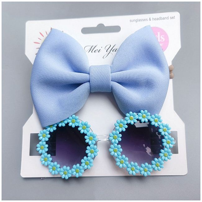 Set bentita si ochelari de soare - Blue Daisy MB1129-2