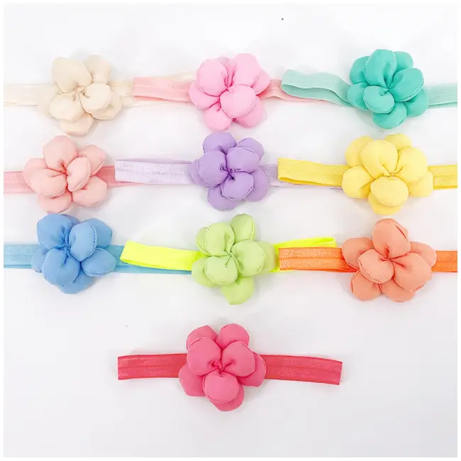 Bentita cu floricica aplicata ADx-22042-R15