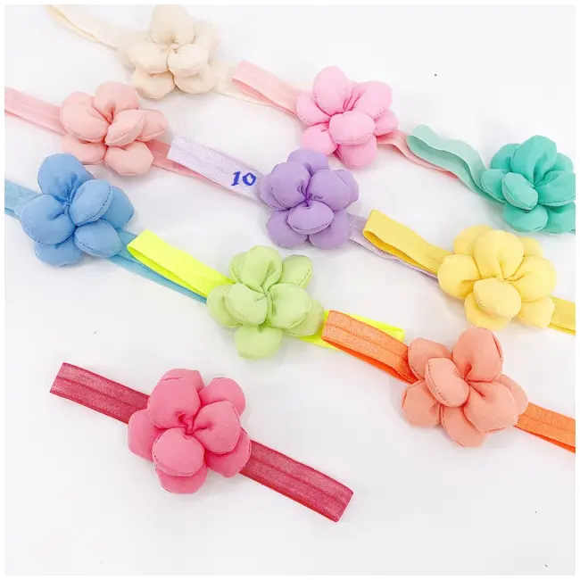 Bentita cu floricica aplicata ADx-22042-R15