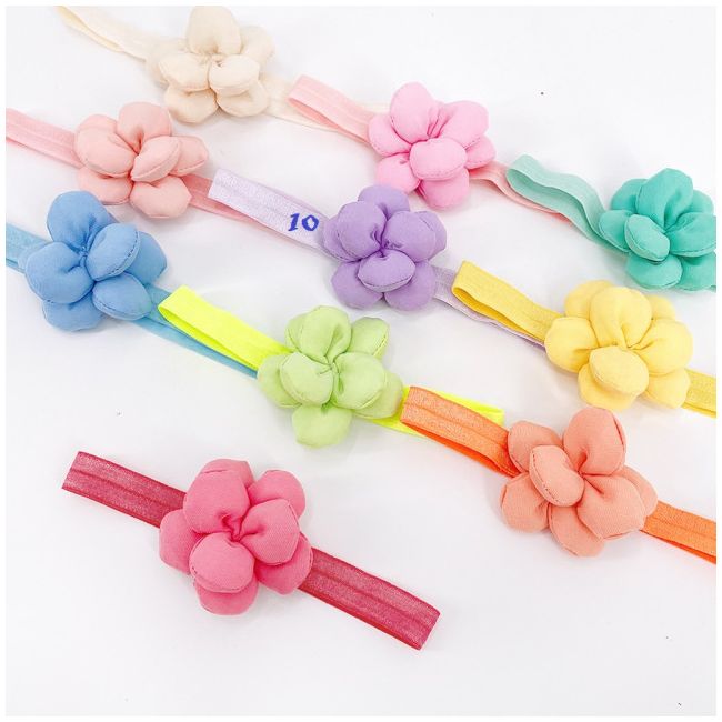 Bentita cu floricica aplicata ADx-22042-R15