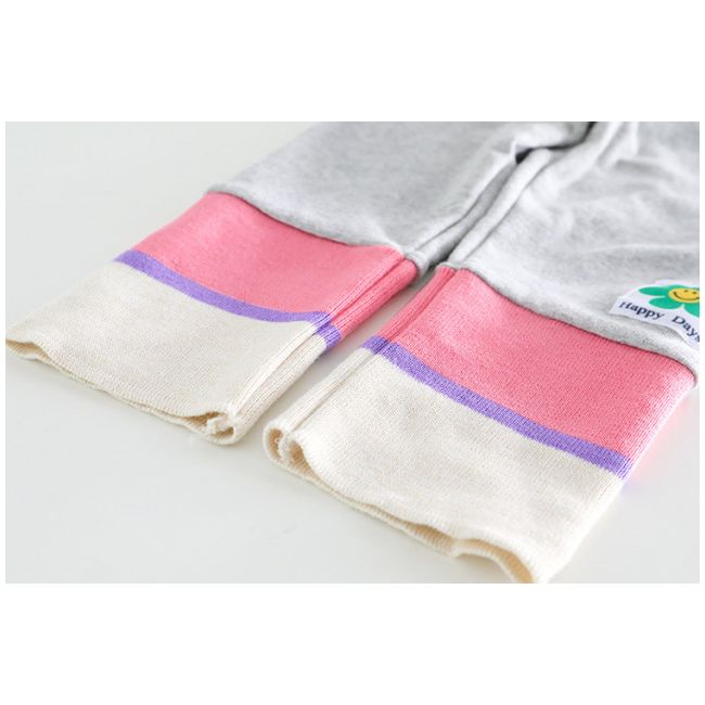 Compleu cu bluzita galbena pentru fetite - pink flower (marime disponibila: 2 ani) li1285-de5.2 ani