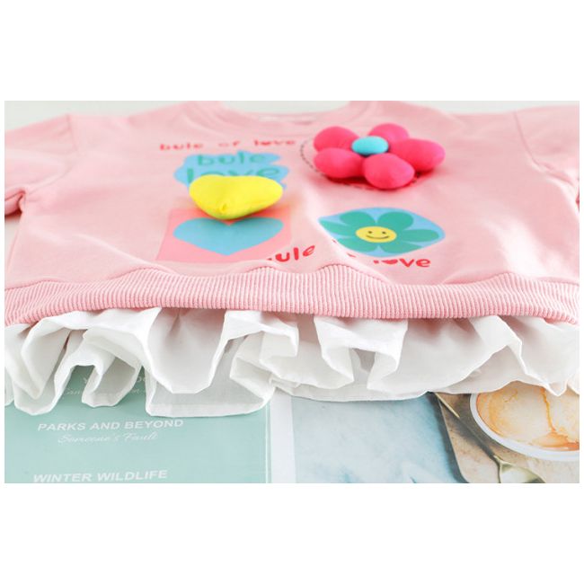Compleu pentru fetite - Pink flower LI1283-de5