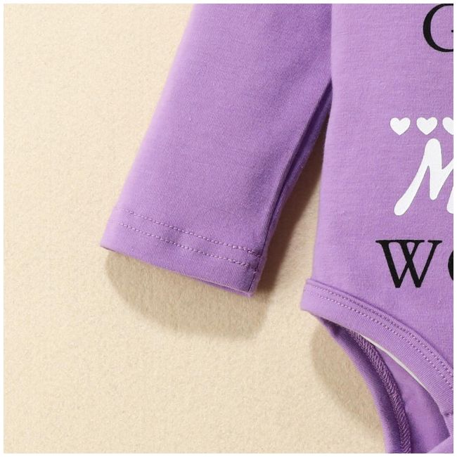 Compleu pentru fetite cu body lila - parents love (marime disponibila: 12-18 luni (marimea 21 incaltaminte)) md1502-de.12-18 luni (marimea 21 incaltaminte)