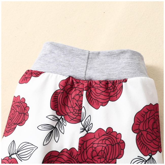 Compleu pentru fetite cu body visiniu - parents love (marime disponibila: 12-18 luni (marimea 21 incaltaminte)) mb1504-de.12-18 luni (marimea 21 incaltaminte)