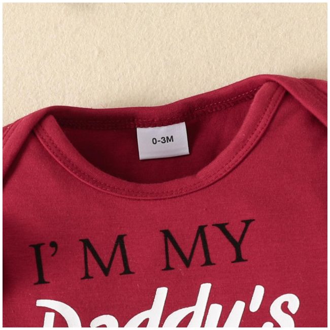 Compleu pentru fetite cu body visiniu - parents love (marime disponibila: 12-18 luni (marimea 21 incaltaminte)) mb1504-de.12-18 luni (marimea 21 incaltaminte)