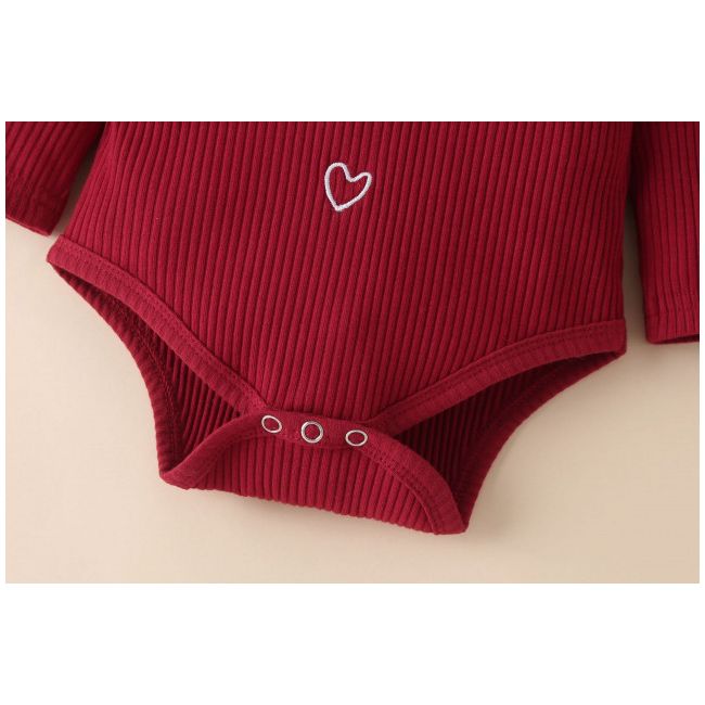 Compleu visiniu pentru fetite - i got it from my mama (marime disponibila: 3-6 luni (marimea 18 incaltaminte)) mbyu001-4-r2.3-6 luni (marimea 18 incaltaminte)